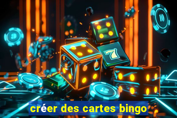 créer des cartes bingo