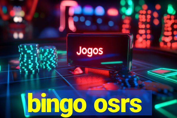 bingo osrs