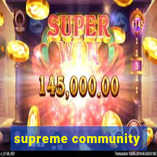 supreme community