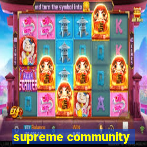 supreme community