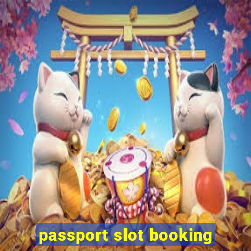 passport slot booking