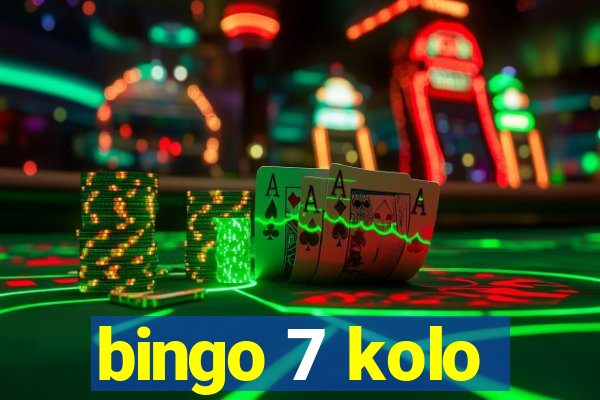 bingo 7 kolo