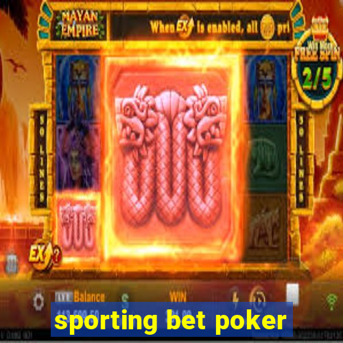 sporting bet poker