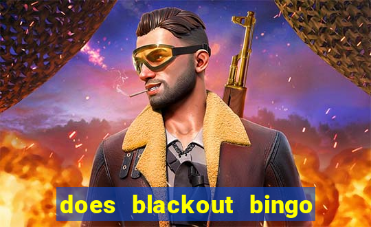 does blackout bingo really pay