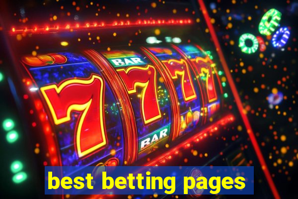 best betting pages