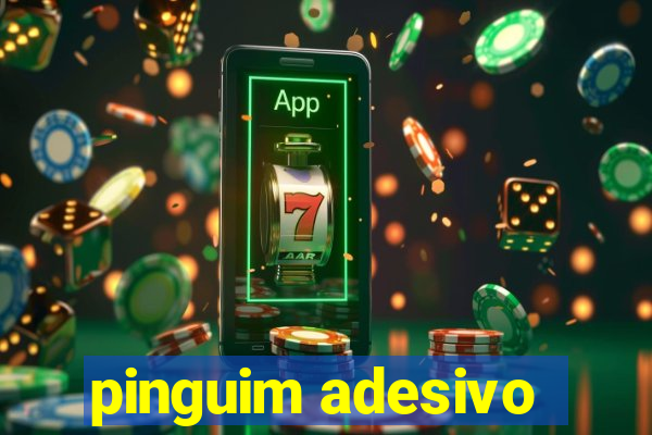 pinguim adesivo