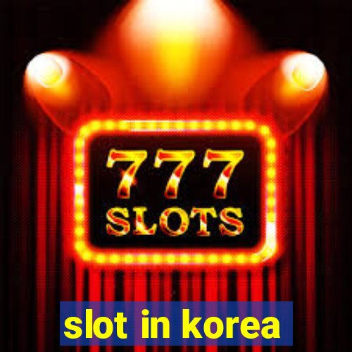 slot in korea