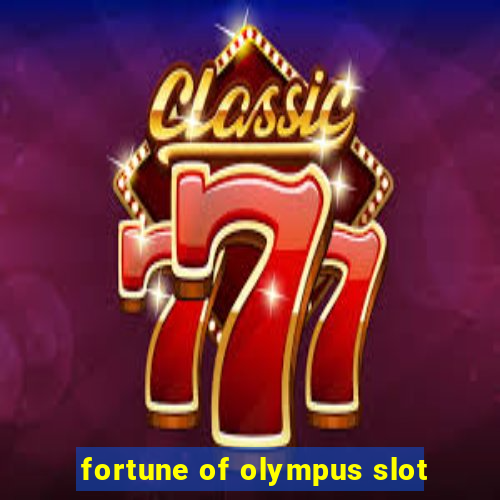 fortune of olympus slot