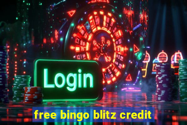 free bingo blitz credit