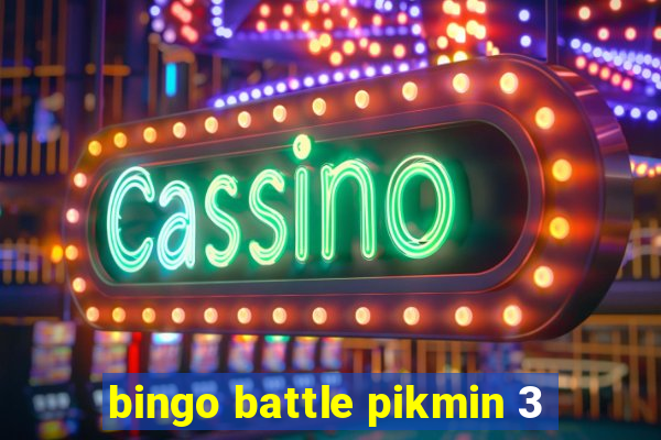 bingo battle pikmin 3