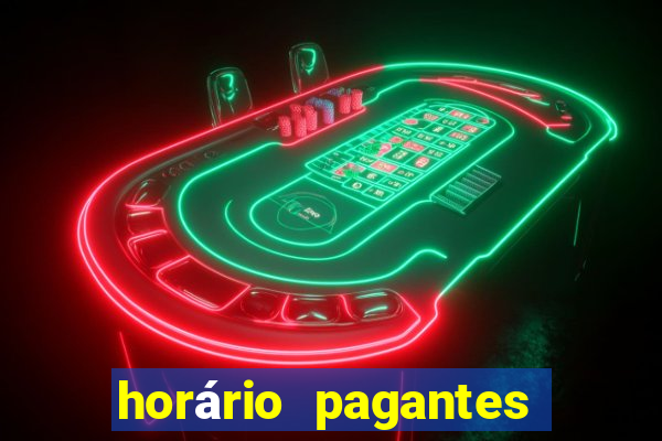 horário pagantes fortune tiger