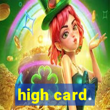 high card.