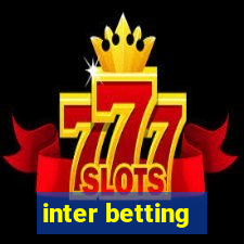 inter betting