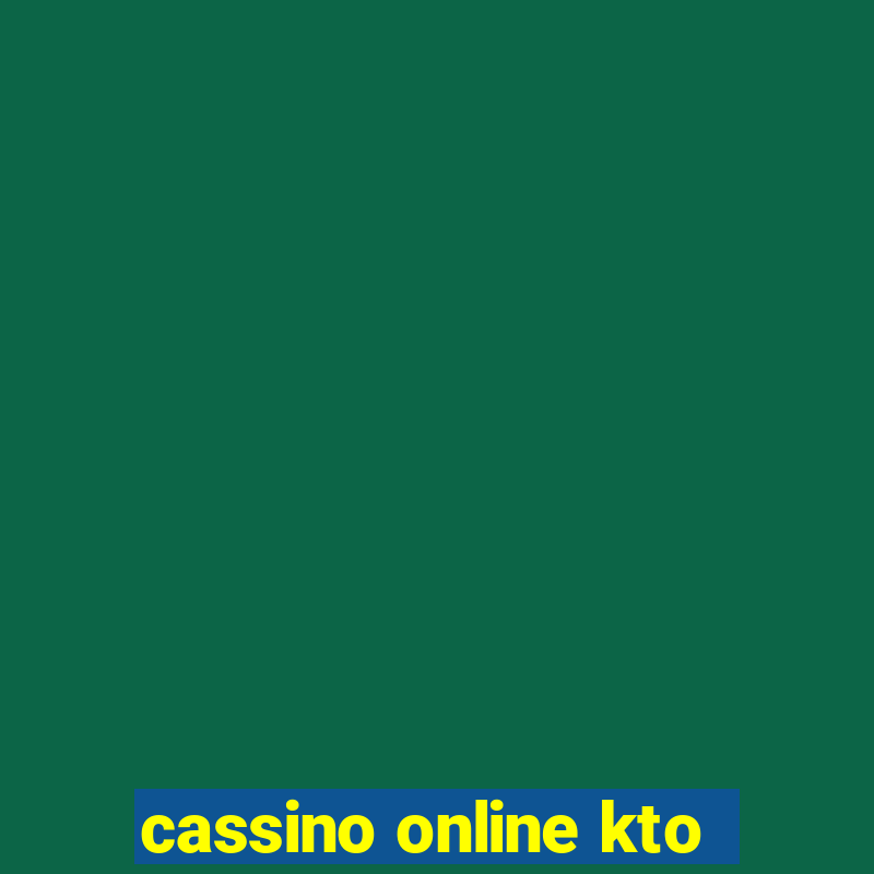 cassino online kto