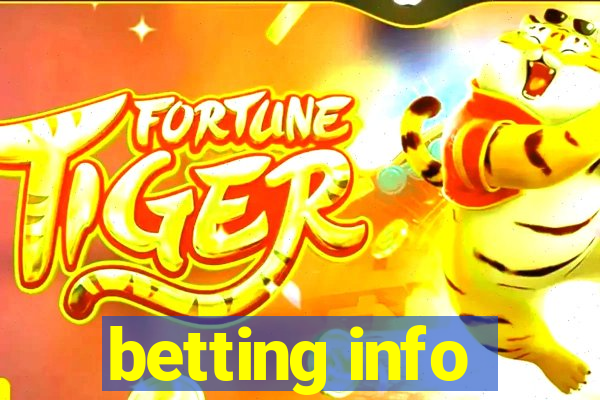 betting info