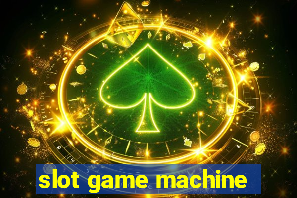 slot game machine