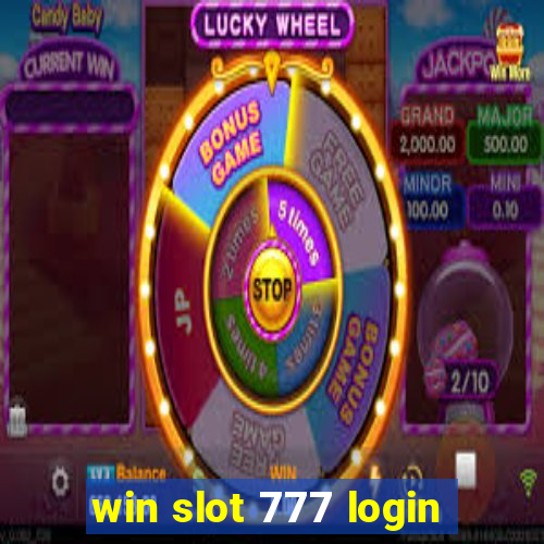 win slot 777 login