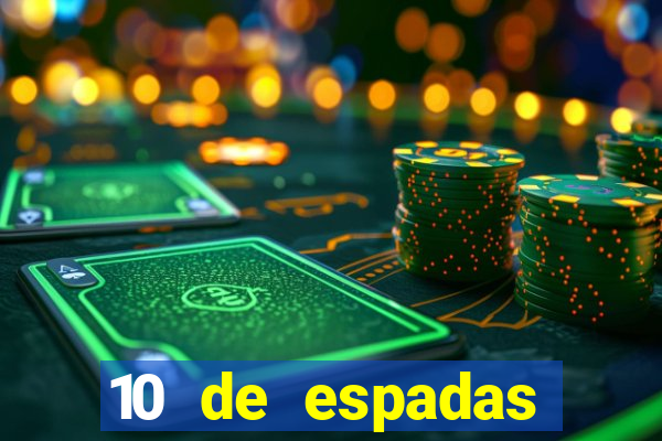 10 de espadas tarot amor