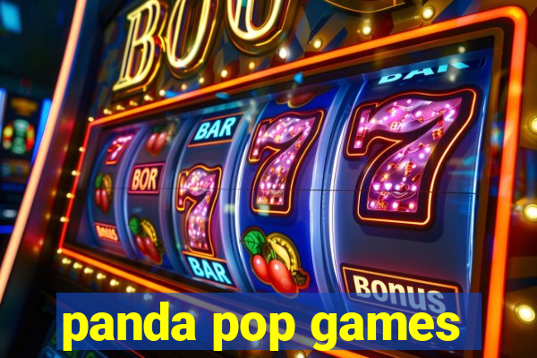 panda pop games