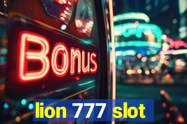 lion 777 slot