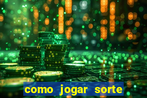 como jogar sorte do dia