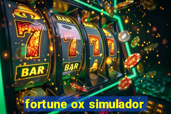 fortune ox simulador