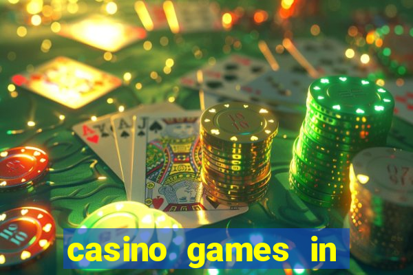 casino games in las vegas