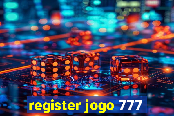 register jogo 777