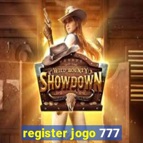 register jogo 777