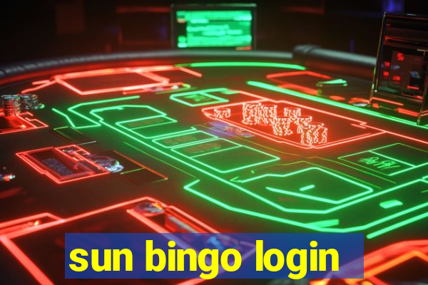 sun bingo login