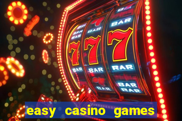 easy casino games to win money