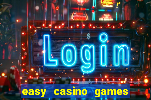 easy casino games to win money