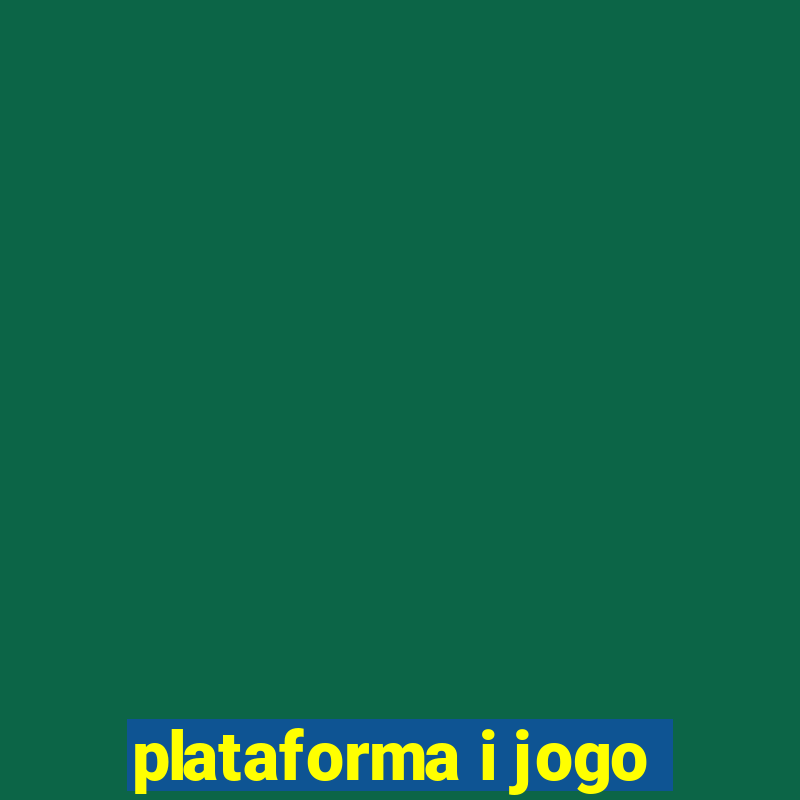 plataforma i jogo