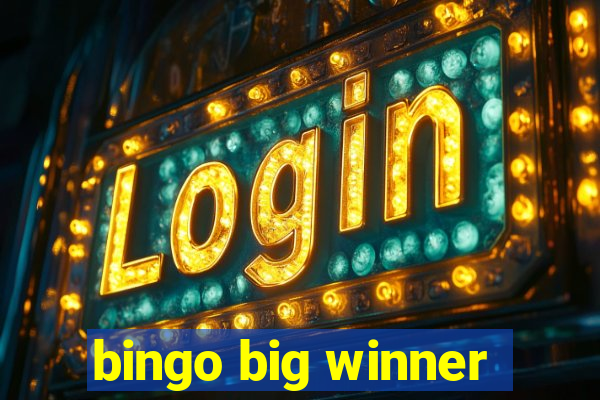 bingo big winner