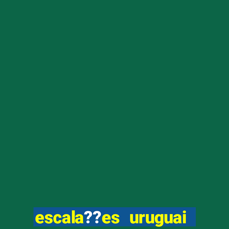 escala??es uruguai x brasil