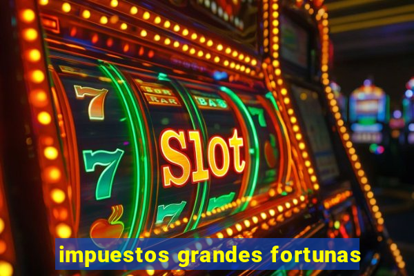 impuestos grandes fortunas