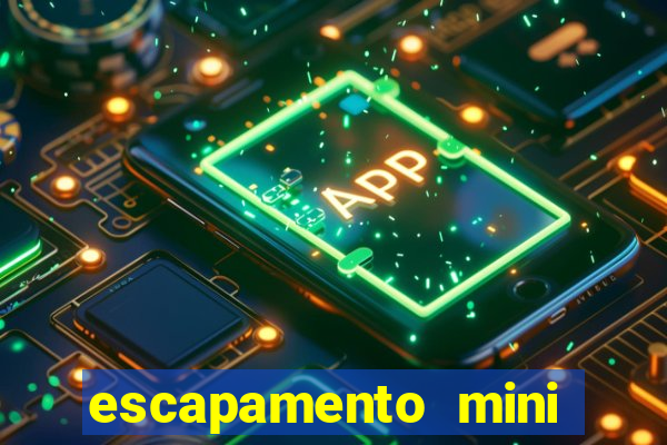 escapamento mini fortuna 160