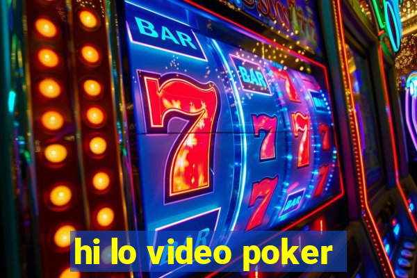 hi lo video poker