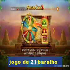 jogo de 21 baralho