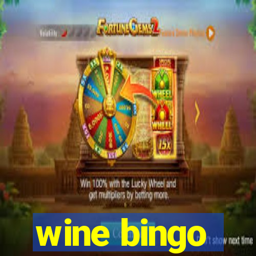 wine bingo