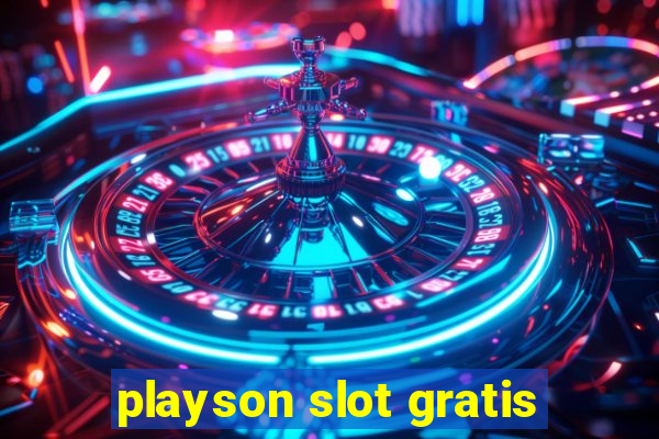 playson slot gratis