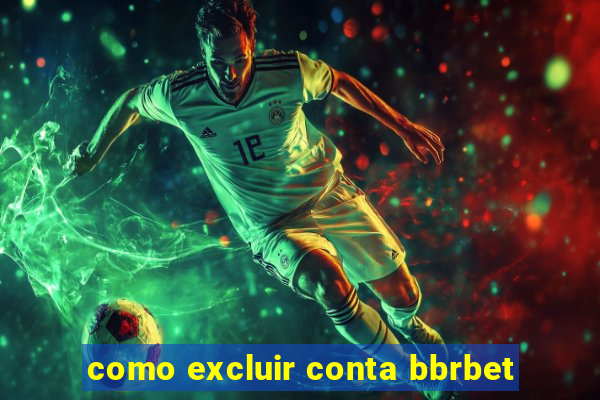 como excluir conta bbrbet