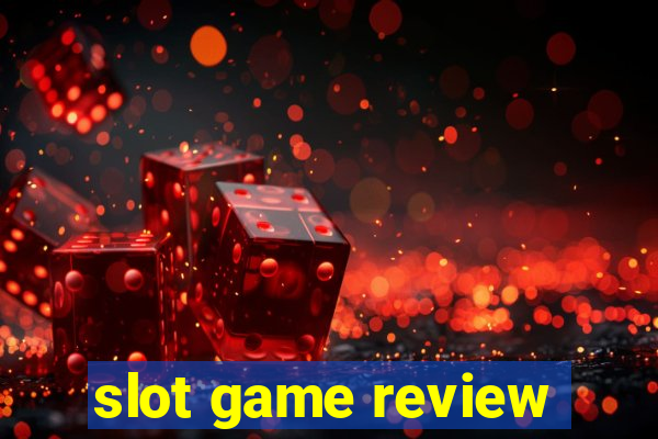 slot game review