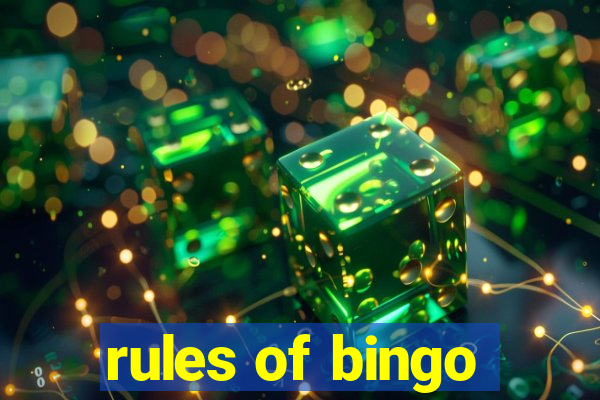 rules of bingo