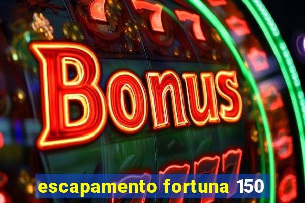 escapamento fortuna 150