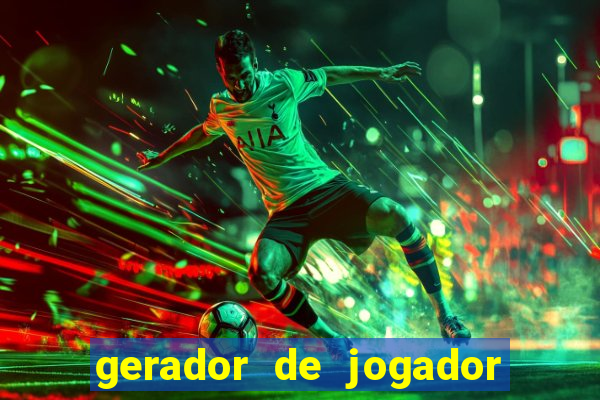 gerador de jogador de futebol