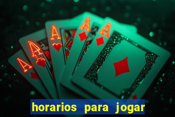 horarios para jogar fortune dragon