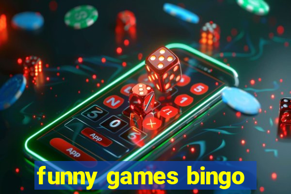 funny games bingo