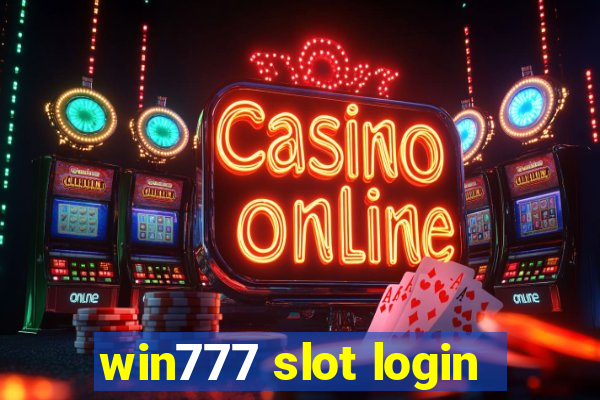 win777 slot login