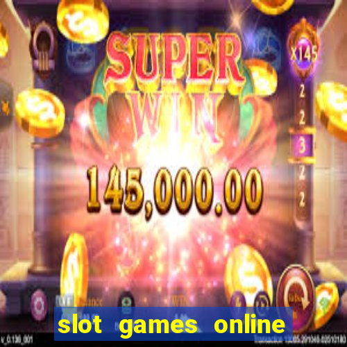 slot games online for real money